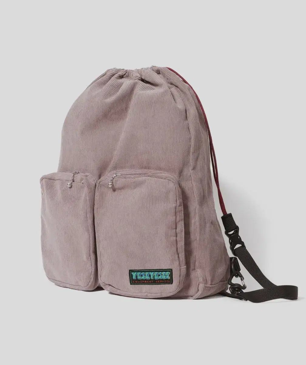 예스아이씨 Cord Drawstring Sack Mauve